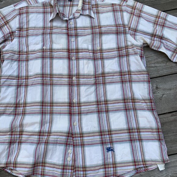 Vintage Burberrys Prorsum Striped Button Up Shirt Large - Picture 5 of 6
